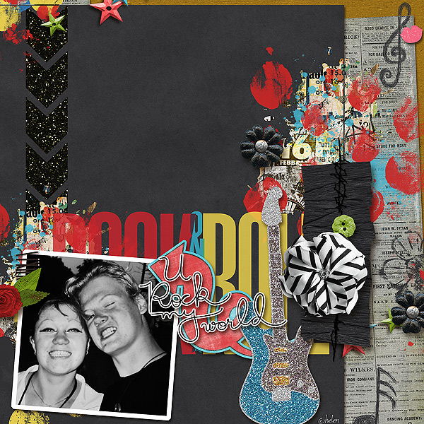 you rock my world