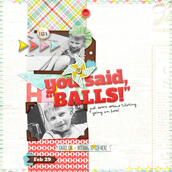 You Said, "Balls!"