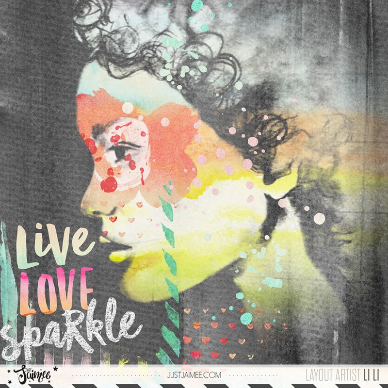You sparkle