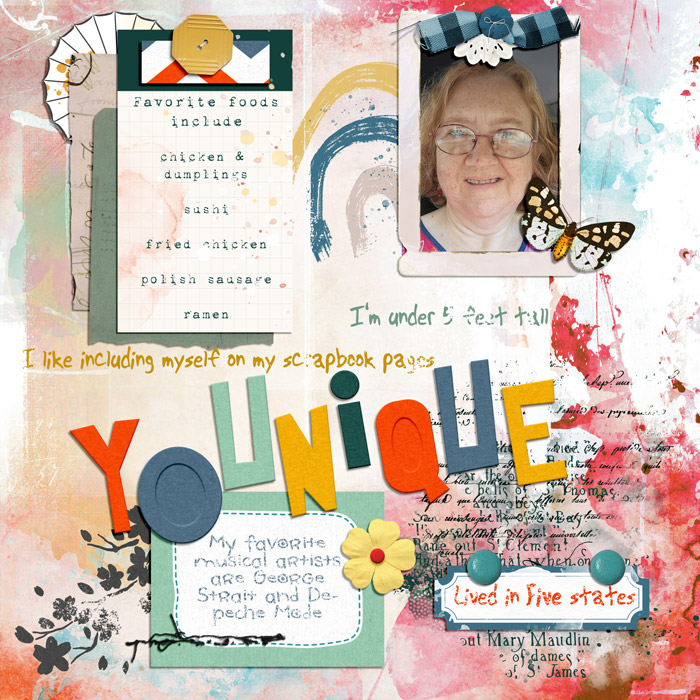 Younique - July Art Journal Muse Wk 1