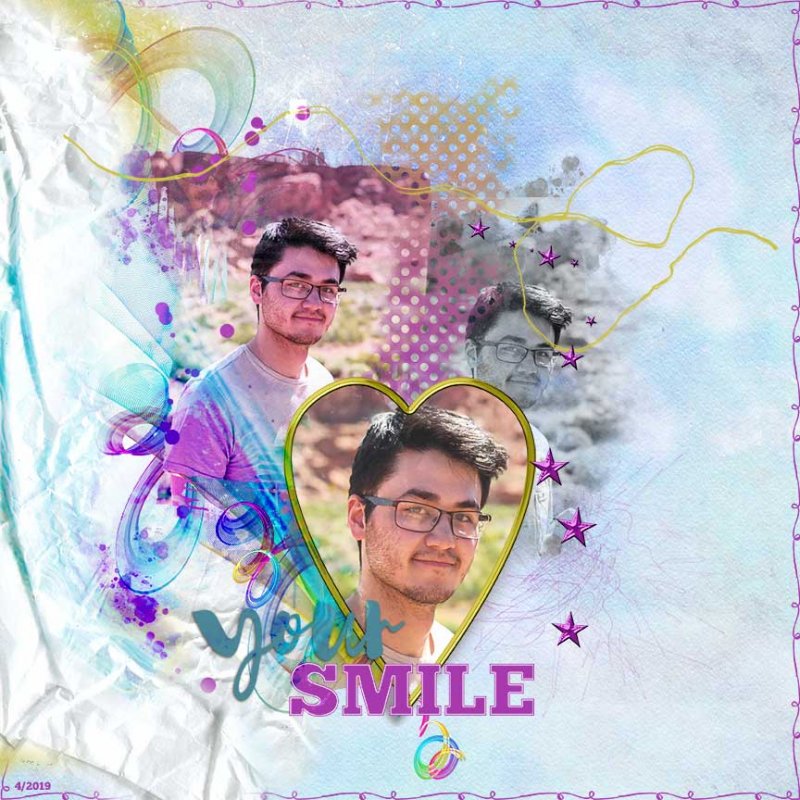 Your-smile June 2019 Template Challenge