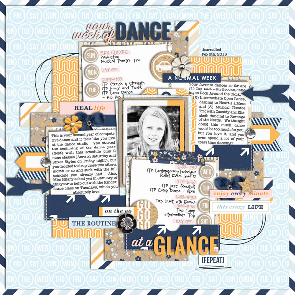 Your Week of  Dance at a Glance