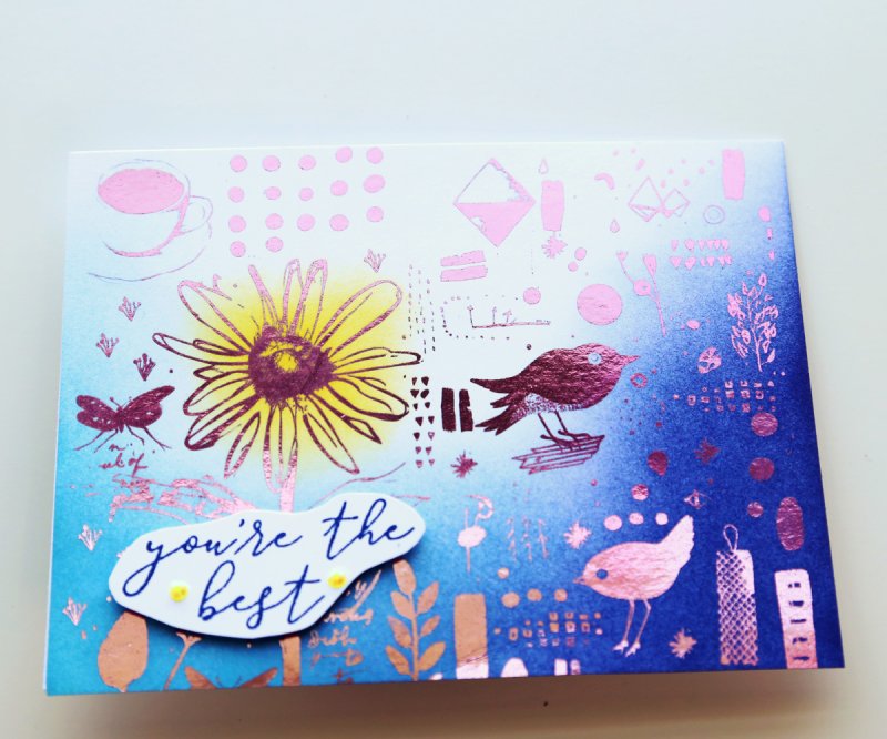 You're the Best card