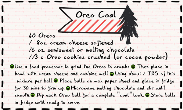 YUMMY!! Oreo coal