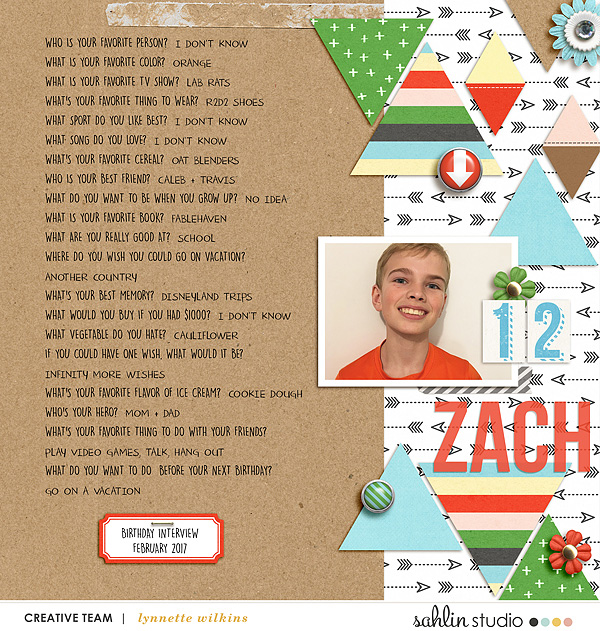 zach birthday interview