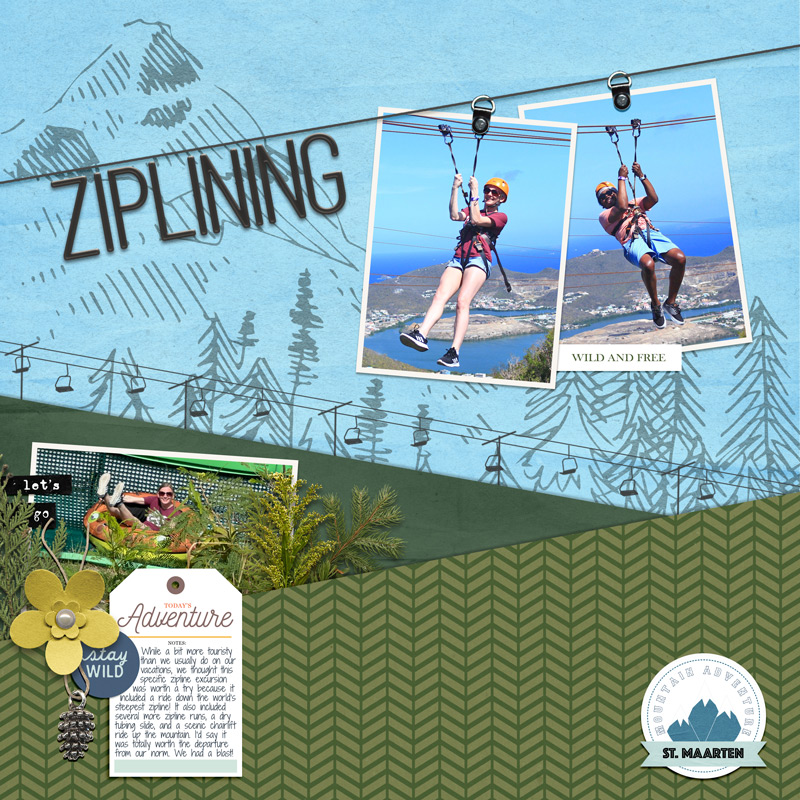 Ziplining