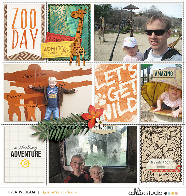 zoo day - left side