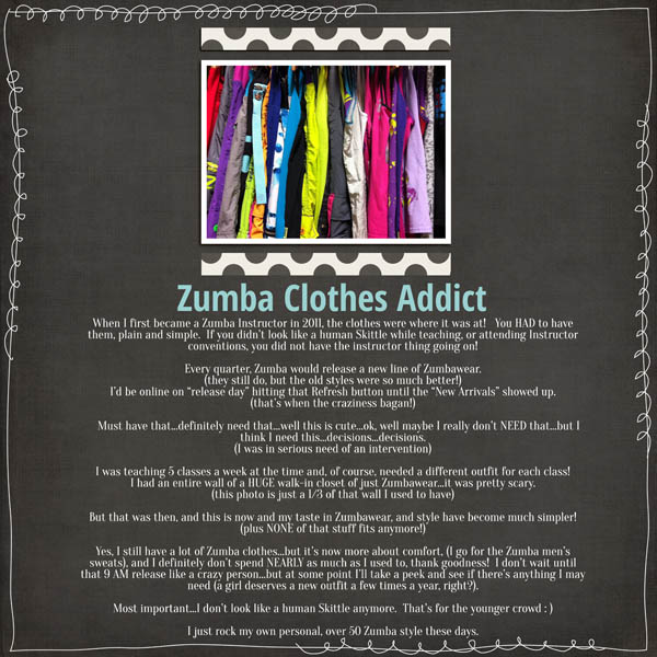 Zumba Clothes Addict - April 2017 Photography Challenge