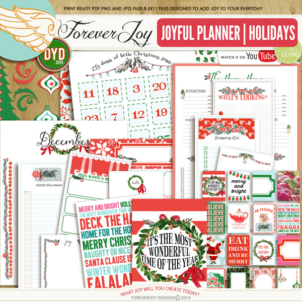 JOYFUL PLANNER HOLIDAYS JOYFUL PLANNER HOLIDAYS