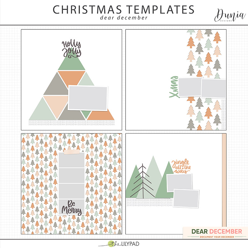Christmas Templates | Dear December
