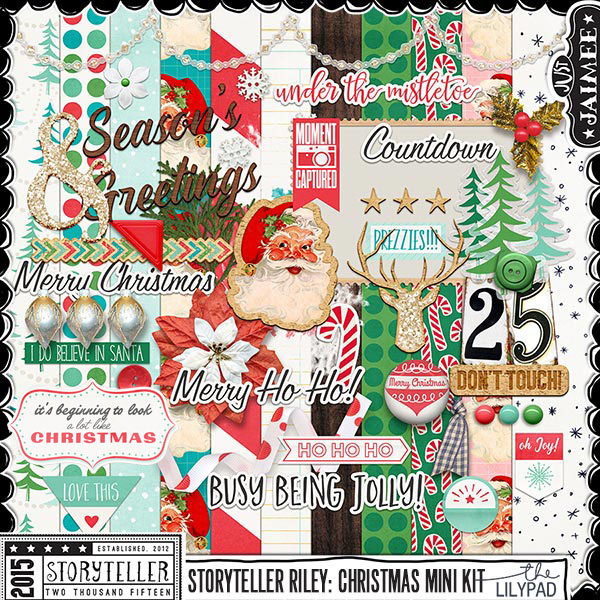 Storyteller December Riley : Christmas Mini Kit Storyteller December Riley : Christmas Mini Kit