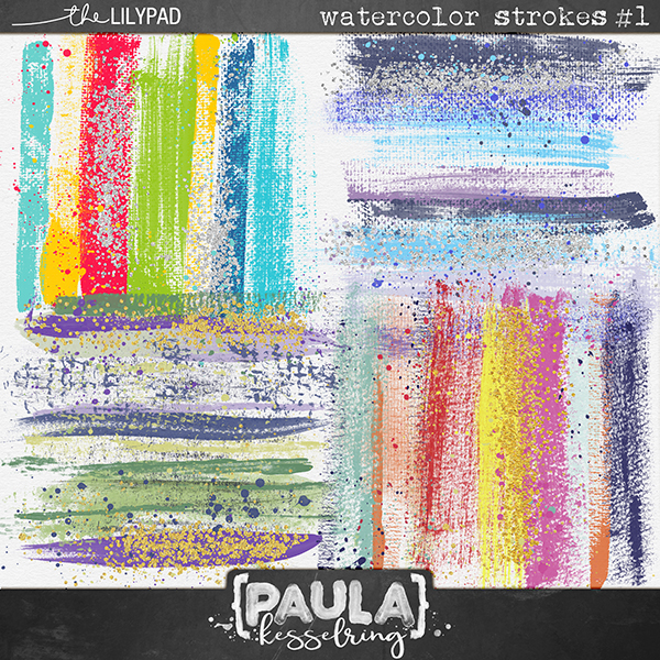 Watercolor Strokes #1 Watercolor Strokes #1