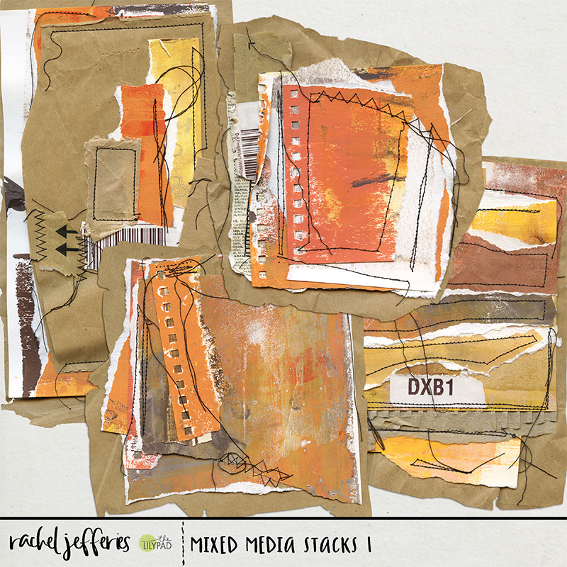 Mixed Media Stacks 1 Mixed Media Stacks 1