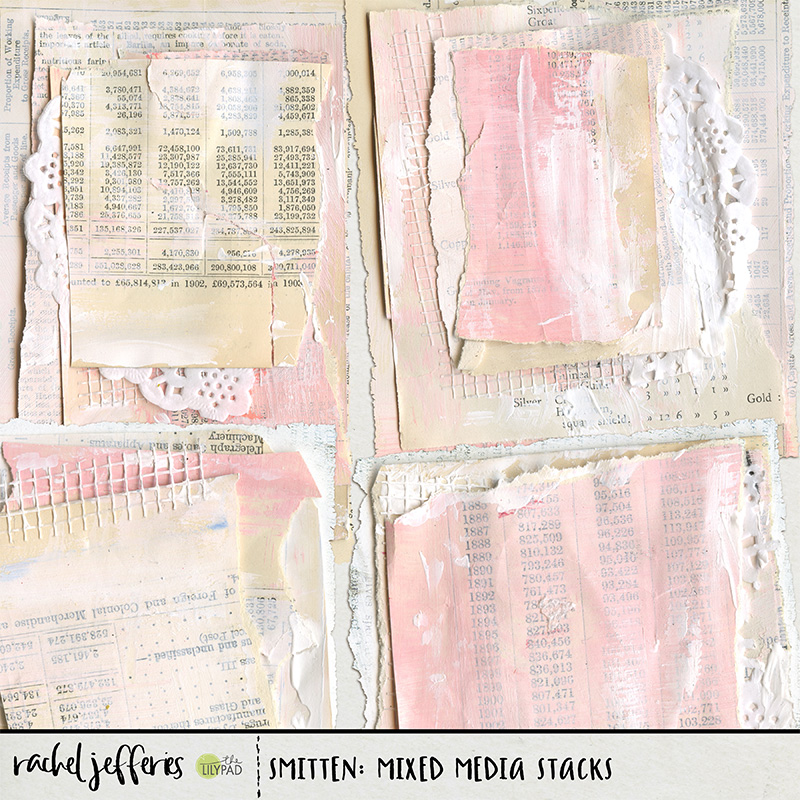 Smitten: Mixed Media Stacks Smitten: Mixed Media Stacks