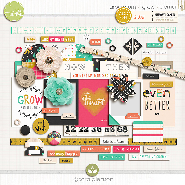 Arboretum Grow Elements by Sara Gleason
