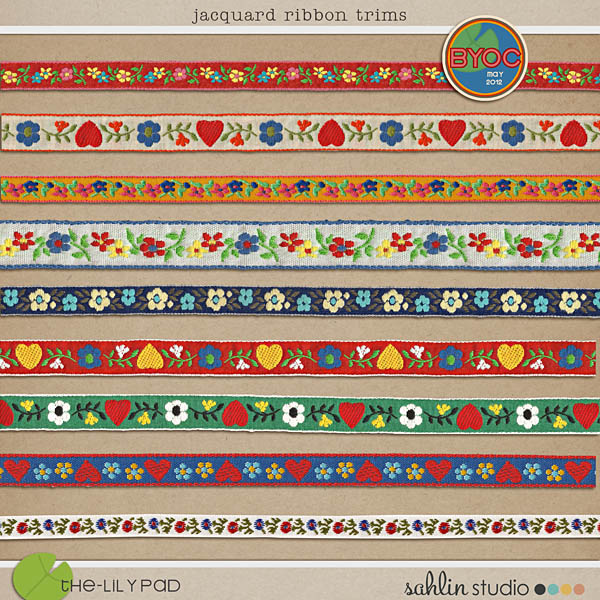 Jacquard Ribbon Trim
