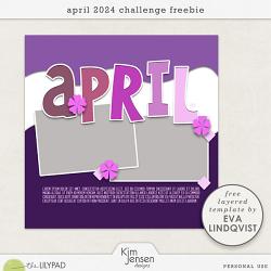 April 2024 Challenge Freebie April 2024 Challenge Freebie