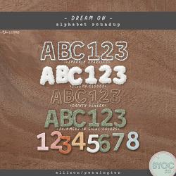 Dream On: Alphabet Roundup Dream On: Alphabet Roundup