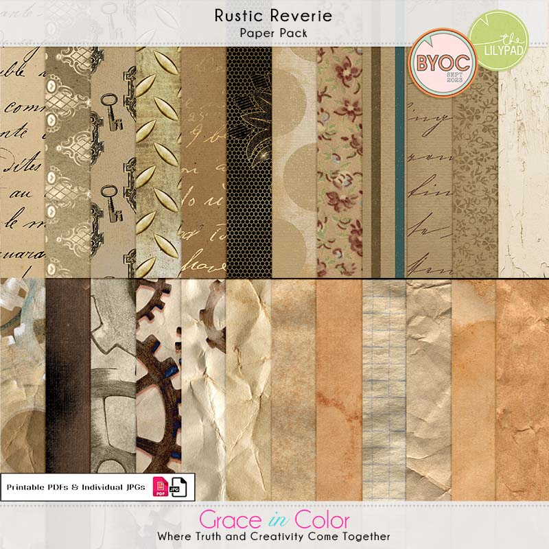 Rustic Reverie Paper Pack Rustic Reverie Paper Pack