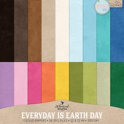 Everyday Is Earth Day Solid Papers