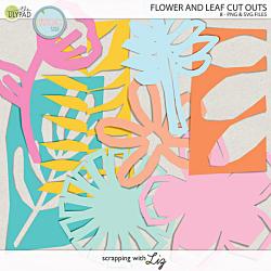 Flower and Leaf Cut Outs Flower and Leaf Cut Outs