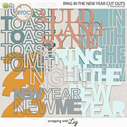 Ring in the New Year Cut Outs