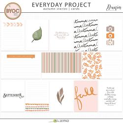Everyday Project | Autumn Stories - Cards