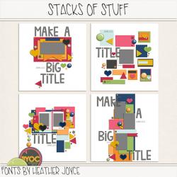 Stacks of Stuff Stacks of Stuff