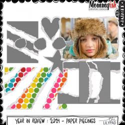 Year in Review 2014 - Torn Paper Piecing Templates Year in Review 2014 - Torn Paper Piecing Templates
