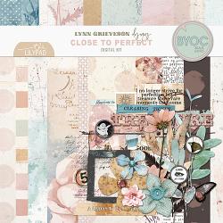 Close to Perfect Digital Scrapbooking Kit by Lynn Grieveson Close to Perfect Digital Scrapbooking Kit by Lynn Grieveson