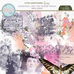 Someone Like You Digital Scrapbooking Mixed Media