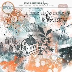 Winter Retreat Mixed Media by Lynn Grieveson