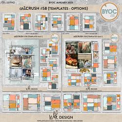 artCrush #58 {Templates - options}
