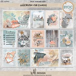 artCrush #58 {Journalcards}