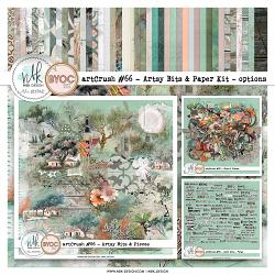 artCrush #66 {Artsy Bits & Papers Kit - options}