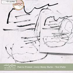 Past To Present | Messy Marks + Text Paths