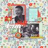 Digital Scrapbook Page by Ophelia