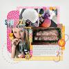 Digital Scrapbook Page by Tracie