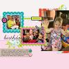 Digital Scrapbook Page by Kitty