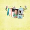 Digital Scrapbook Page by Esther
