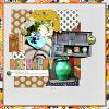 Digital Scrapbook Page by Tracy