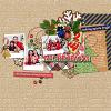 Digital Scrapbook Page by Candy Lai