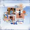 Digital Scrapbook layout by Chigirl using "Positivity" collection by Lynn Grieveson
