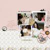 Digital Scrapbook layout using "Dreams Are Free" collection by Lynn Grieveson