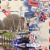Digital Scrapbook layout by alinalove using "Mapped" collection by Lynn Grieveson