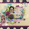 Digital Scrapbook layout by Eyeore using "I Wear Many Hats" collection by Lynn Grieveson
