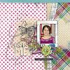 Digital Scrapbook layout by chigirl using "I Wear Many Hats" collection by Lynn Grieveson