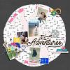 Digital Scrapbook Page by Candy Lai