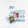 Digital Scrapbook Layout by EllenT using "The Reason I Smile" kit by Lynn Grieveson