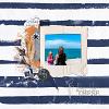 Digital Scrapbook layout using Days Like These collection by marijke